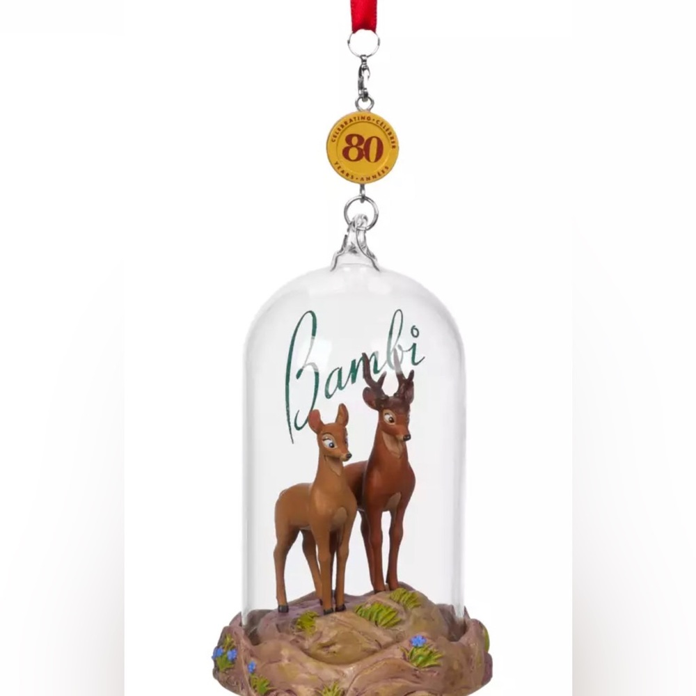 New Disney’s Bambi Legacy Sketchbook 80th Anniversary Ornament—Limited—New